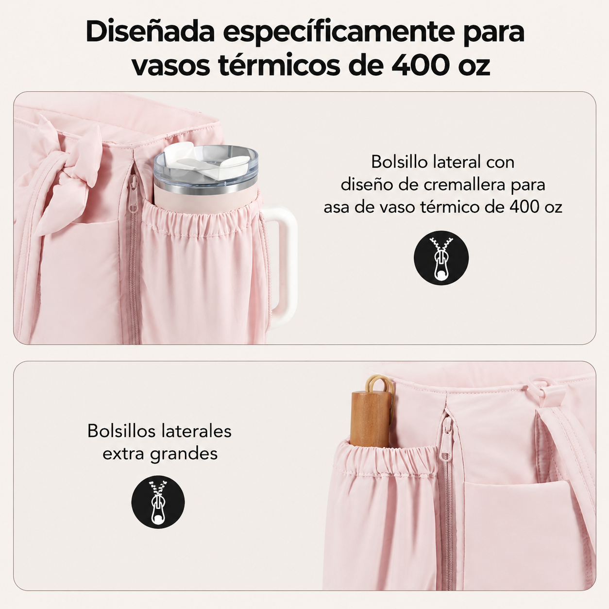 Bolso Tote De Gran Capacidad